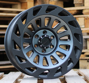 R17x9  6X120  ET  20  66.9  H1006  Black Matt (BM)  For 4X4  (P1) (1 foto / 1)