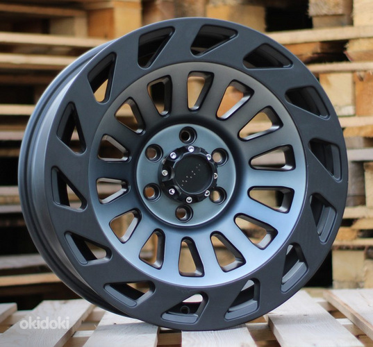 R17x9  6X120  ET  20  66.9  H1006  Black Matt (BM)  For 4X4  (P1)