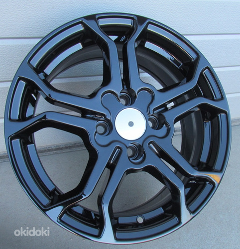 R15x6.5  4X100  ET  38  60.1  FR566  Black (BL)  For RENAU  (R)