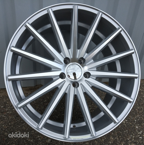 R19x8.5  5X112  ET  30  66.5  FR999  Machined Silver (MS)  For RACIN  (Rear+Front  Style VOSSEN)