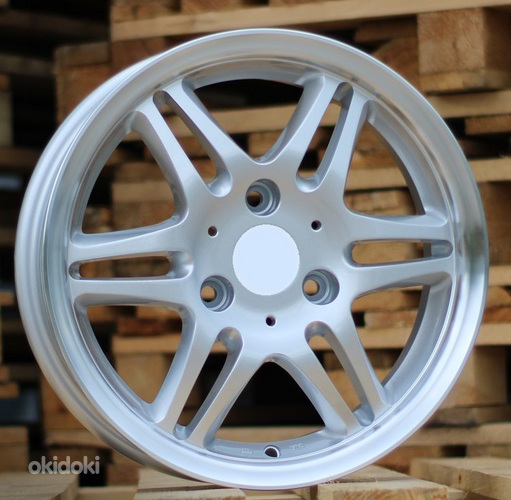 R15x6  3X112  ET  20  57.1  FR264  Silver+Polished Lip (SP)  For SMART  (L5)  (Rear)