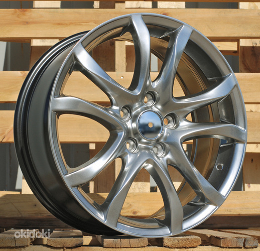 R17x7  5X114.3  ET  50  67.1  FR559  Hyper Black (HB)  For MAZDA  (R)