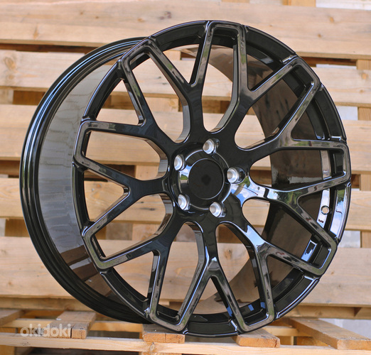 R22x10  5X130  ET  35  84.1  FMB21  (FB0252)  Black (BL)  For MER  (K7)  (FORGED Brabus G Class)