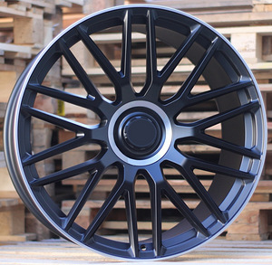 R22x10  5X112  ET  45  66.5  FMB36  Black Matt+Polished Lip (BMPL)  For MER  (K3)  (REAR+FRONT FORGED) (1 foto / 1)