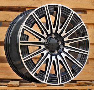 R20x8.5  5X112  ET  35.5  66.6  FLB005  Black Polished (MB)  For MER  (Z3)  (HYBRID FORGED Front+Rear) (1 foto / 1)