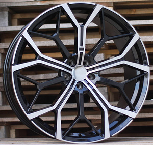 R22x10.5  5X112  ET  43  66.6  FE245  Black Polished (MB)  For BMW  (P2)  ((AKC 120 Eur)) (1 foto / 1)