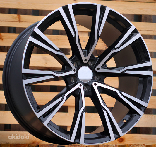 R21x10.5  5X112  ET  43  66.6  FE241  Black Polished (MB)  For BMW  (+40 Eur)  ((AKC 150 Eur))