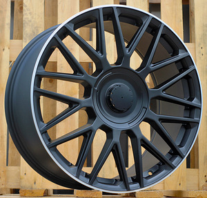 R20x8.5  5X112  ET  38  66.6  FE230  (Y0207)  Black Half Matt+Polished Lip (BLHMPL)  For MER  (P2)  (Rear+Front) (1 foto / 1)