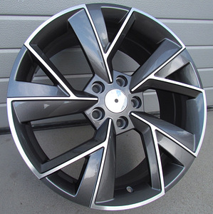 R18x7  5X112  ET  43  57.1  FE211  Grey Polished (MG)  For SKODA  (P2)  ((AKC 90 Eur)) (1 foto / 1)