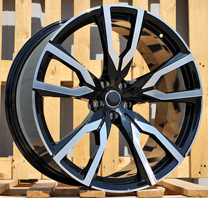 R22x10.5  5X112  ET  43  66.6  FE221  Black Polished+Powder Coating (MBPC)  For BMW  (P)  (Front+Rear New X7) (1 foto / 1)