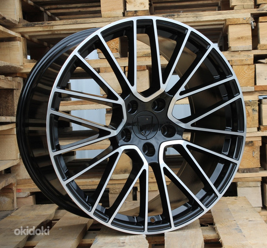 R20x9  5X130  ET  50  71.6  FE179  Black Polished+Powder Coating (MBPC)  For PORCH  (P)  (Rear+Front)