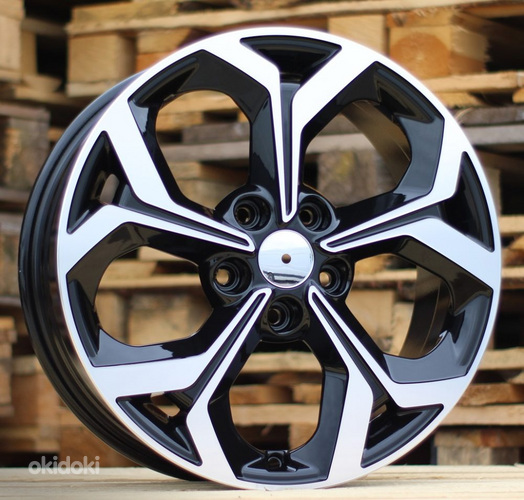 R17x7  5X114.3  ET  53  67.1  FE175  Black Polished (MB)  For KIA  (P+Z5)  ())