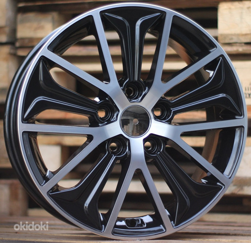 R16x6.5  5X114.3  ET  44  67.1  FE171  Black Polished (MB)  For MAZDA  (P)