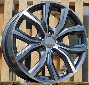 R17x7.5  5X112  ET  52  66.6  FE129  Grey Polished (MG)  For RACIN (1 foto / 1)
