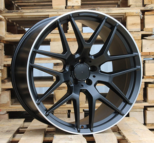 R21x10  5X112  ET  46  66.6  FE115  (HE762)  Black Half Matt+Polished Lip (BLHMPL)  For MER  (P1)  (Rear+Front) (1 foto / 1)