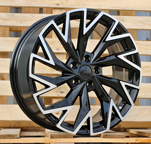R19x8  5X112  ET  44  57.1  FBX423  Black Polished (MB)  For SKODA  (M)  (HYBRID FORGED) (1 foto / 1)