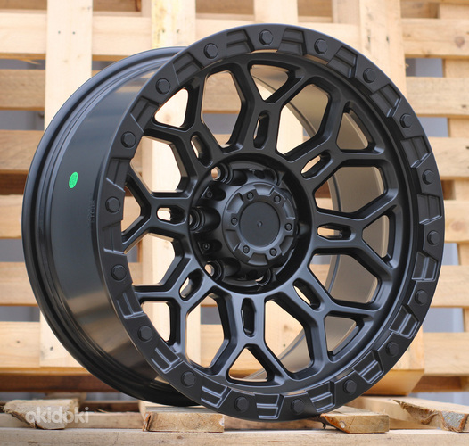 R16x8  6X139.7  ET  0  106.1  FBX317  Black Matt (BM)  For 4X4  (K3)  (HYBRID FORGED)