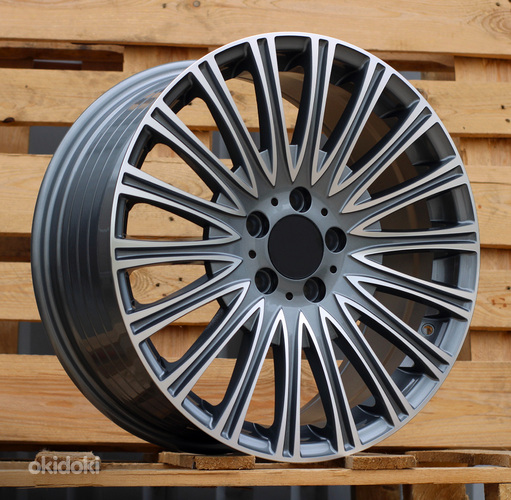R18x8  5X112  ET  43  66.6  FBX210  Grey Polished (MG)  For MER  (Z5)  (HYBRID FORGED)