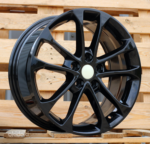 R17x7.5  5X108  ET  50  63.4  FBX232  Black (BL)  For FORD  (K7)  (HYBRID FORGED)