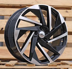 R17x7  5X100  ET  40  57.1  FBX170  Black Polished (MB)  For VW  (Z5)  (HYBRID FORGED) (1 foto / 1)