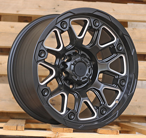 R17x9  6X139.7  ET  0  110.1  FBX155  Black Polished (MB)  For 4X4  (K7)  (HYBRID FORGED Milling) (1 foto / 1)