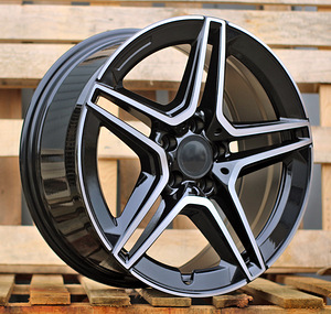 R18x8  5X112  ET  40  66.6  FBX142  Black Polished (MB)  For MER  (K8+Z7)  (HYBRID FORGED) (1 foto / 1)
