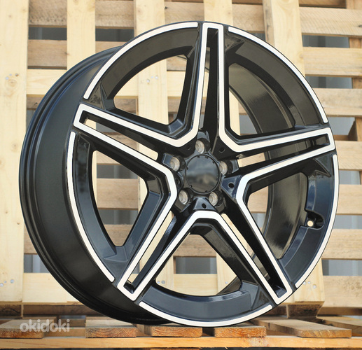 R20x8.5  5X112  ET  36  66.5  FBX142  (H3067F)  Black Polished (MB)  For MER  (Z3)  (HYBRID FORGED Rear+Front)