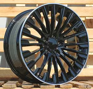 R18x8  5X112  ET  43  66.6  FBX132  Black+Polished Lip (BLPL)  For MER  (Z7)  (HYBRID FORGED) (1 foto / 1)
