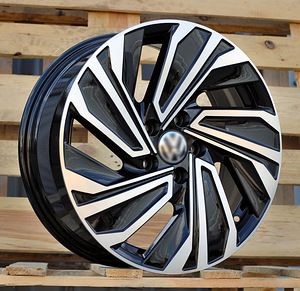 R17x7  5X112  ET  46  57.1  FBX123  Black Polished (MB)  For VW  (Z5)  (HYBRID FORGED) (1 foto / 1)