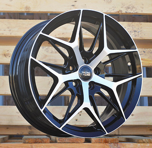 R17x7  5X112  ET  40  57.1  FBX114  Black Polished (MB)  For RACIN  (M)  ((AKC 80 Eur)HYBRID FORGED) (1 foto / 1)