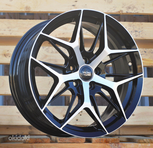 R17x7  5X112  ET  40  57.1  FBX114  Black Polished (MB)  For RACIN  (M)  ((AKC 80 Eur)HYBRID FORGED)