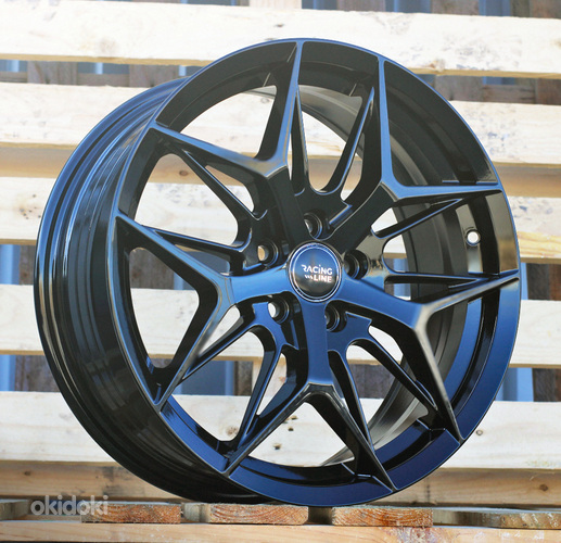 R17x7  5X112  ET  40  57.1  FBX114  Black (BL)  For RACIN  (M)  ((AKC 85 Eur)HYBRID FORGED)