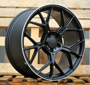 R18x8  5X112  ET  42  66.5  FBX120  Black+Polished Lip (BLPL)  For MER  (Z5+P2+Z7)  (HYBRID FORGED) (1 foto / 1)