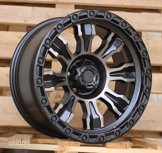 R20x9  6X139.7  ET  0  110.1  FBX087  Black Polished Matt (MBM)  For 4X4  (K3)  (HYBRID FORGED Bronze)