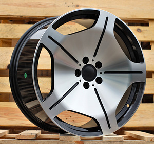 R20x9.5  5X112  ET  43.5  66.6  FBX035  Black Polished (MB)  For MER  (K4)  (HYBRID FORGED Rear+Front) (1 foto / 1)