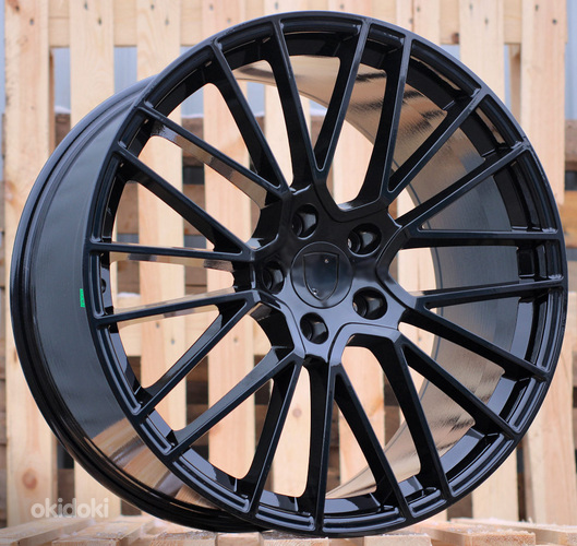 R21x9.5  5X130  ET  46  71.5  FB0010J  Black (BL)  For PORCH  (K7)  (FORGED (Rear+Front))