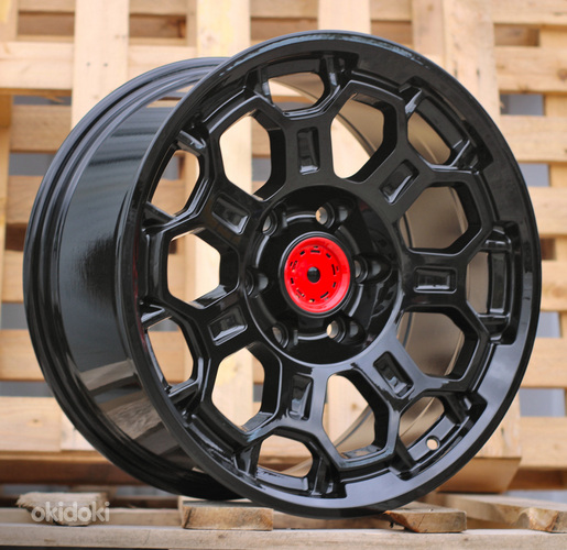 R18x9  6X139.7  ET  12  95.1  F8672  (4X4)  Black (BL)  For RACIN  (Z5)  (HYBRID FORGED For Toyota)