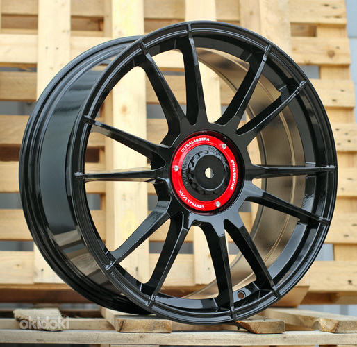 R19x8.5  10X100/114.3  ET  42  73.1  F9713  Black (BL)  For RACIN  (K8)  (HYBRID FORGED OZ Style)