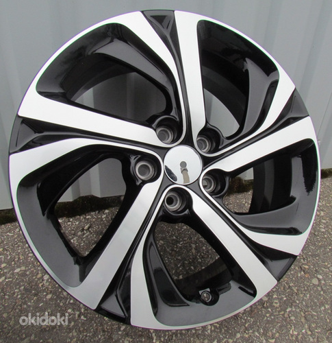 R17x7  5X108  ET  48  65.1  F5576  Black Polished (MB)  For CITRO  (R)