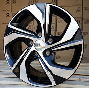 R16x7  5X114.3  ET  50  64.1  F5716  Black Polished (MB)  For HOND  (R) (1 foto / 1)