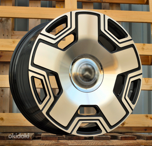 R21x10  5X130  ET  35  84.1  F3053  Black Polished (MB)  For MER  (Z3)  (HYBRID FORGED)