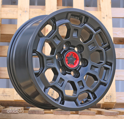 R18x8.5  6X139.7  ET  47.5  95.1  F1858A  Black Half Matt (BLHM)  For 4X4  (K3)  (HYBRID FORGED)