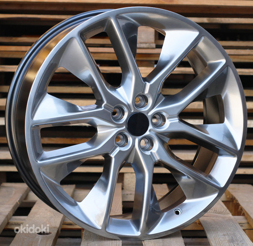 R20x8  5X108  ET  52  63.3  F1110  Hyper Black (HB)  For FORD  (K4)