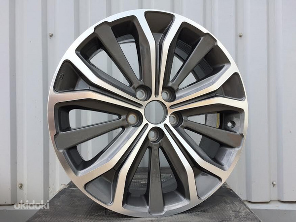 R18x7  5X114.3  ET  38  67.1  F0246  Grey Polished (MG)  For PEUG  (K3)