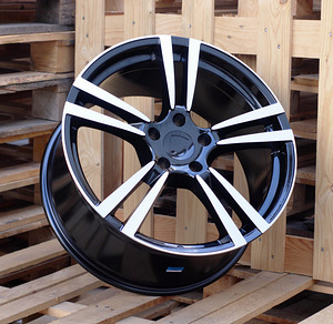 R20x11  5X130  ET  67  71.6  E946  (BY249)  Black Polished (MB)  For PORCH  (Z2)  (Rear+Front) (1 foto / 1)