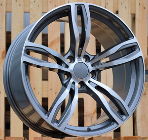 R19x8.5  5X120  ET  33  72.6  E492  (IN5056)  Grey Polished (MG)  For BMW  (P2)  (FRONT+REAR) (1 foto / 1)