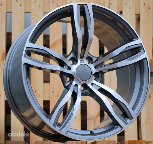 R19x8.5  5X120  ET  33  72.6  E492  (IN5056)  Grey Polished (MG)  For BMW  (P2)  (FRONT+REAR)