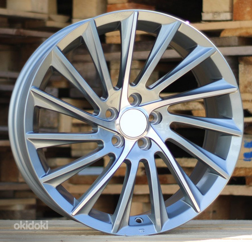R16x7  5X98  ET  35  58.1  E467  (LU356)  Grey Polished+Powder Coating (MGPC)  For ALFA  (P1)  ((AKC 50 Eur))