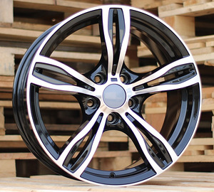 R19x9.5  5X120  ET  38  72.6  E492  (BY941)  Black Polished (MB)  For BMW  (P2)  (Rear+Front) (1 foto / 1)