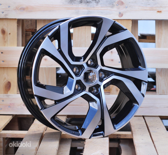 R17x7.5  5X114.3  ET  40  66.1  D5229  (7522912)  Black Polished (MB)  For RENAU  (P)